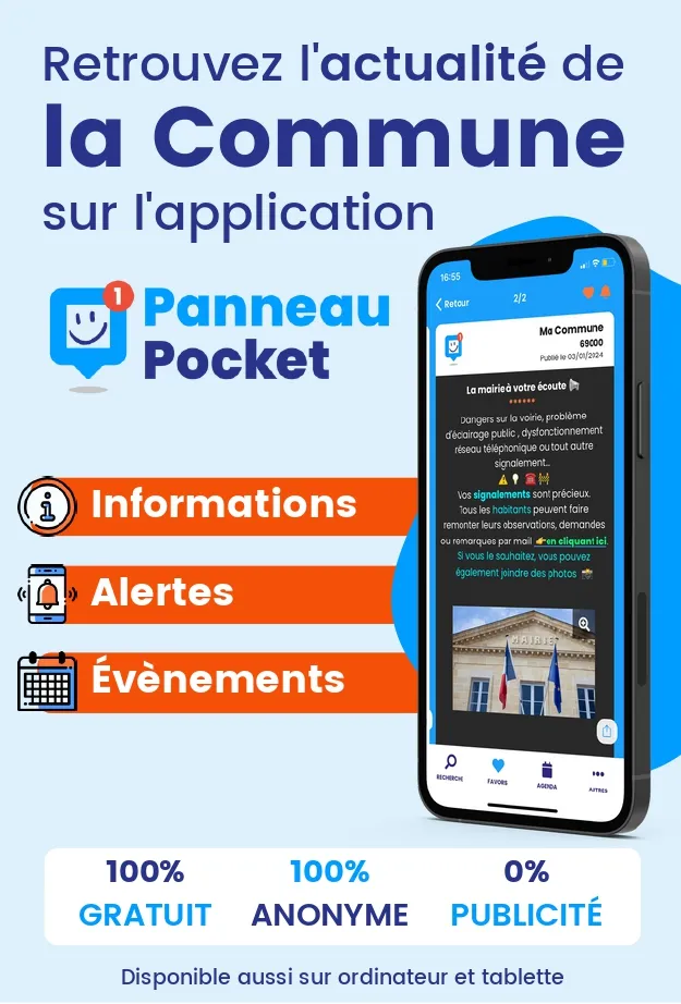 Lire la suite de l'actualité PANNEAU POCKET