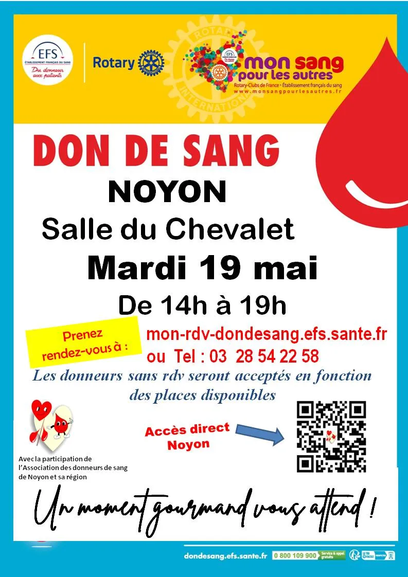 Lire la suite de l'actualité DON DE SANG