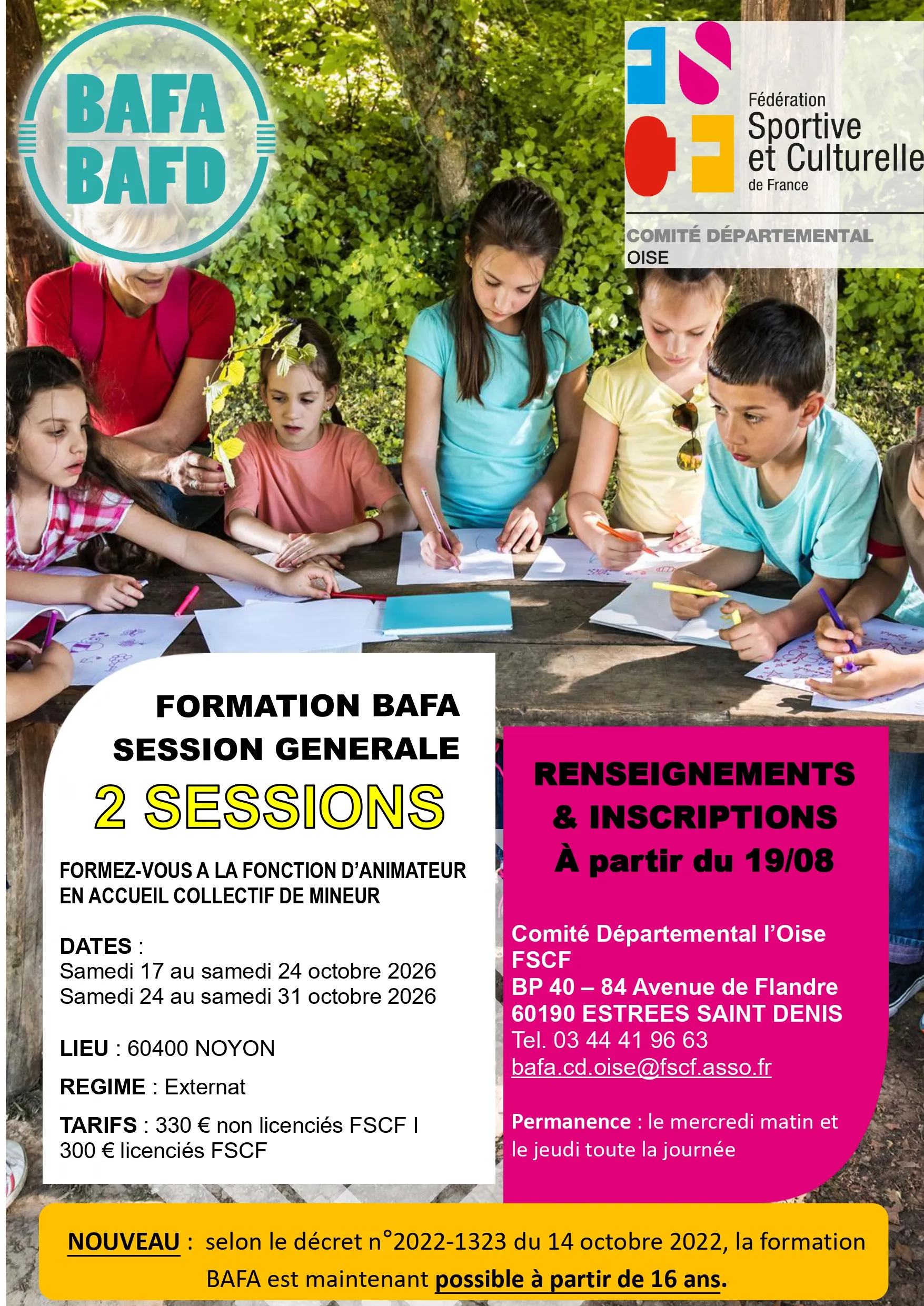 Lire la suite de l'actualité BAFA/BAFD