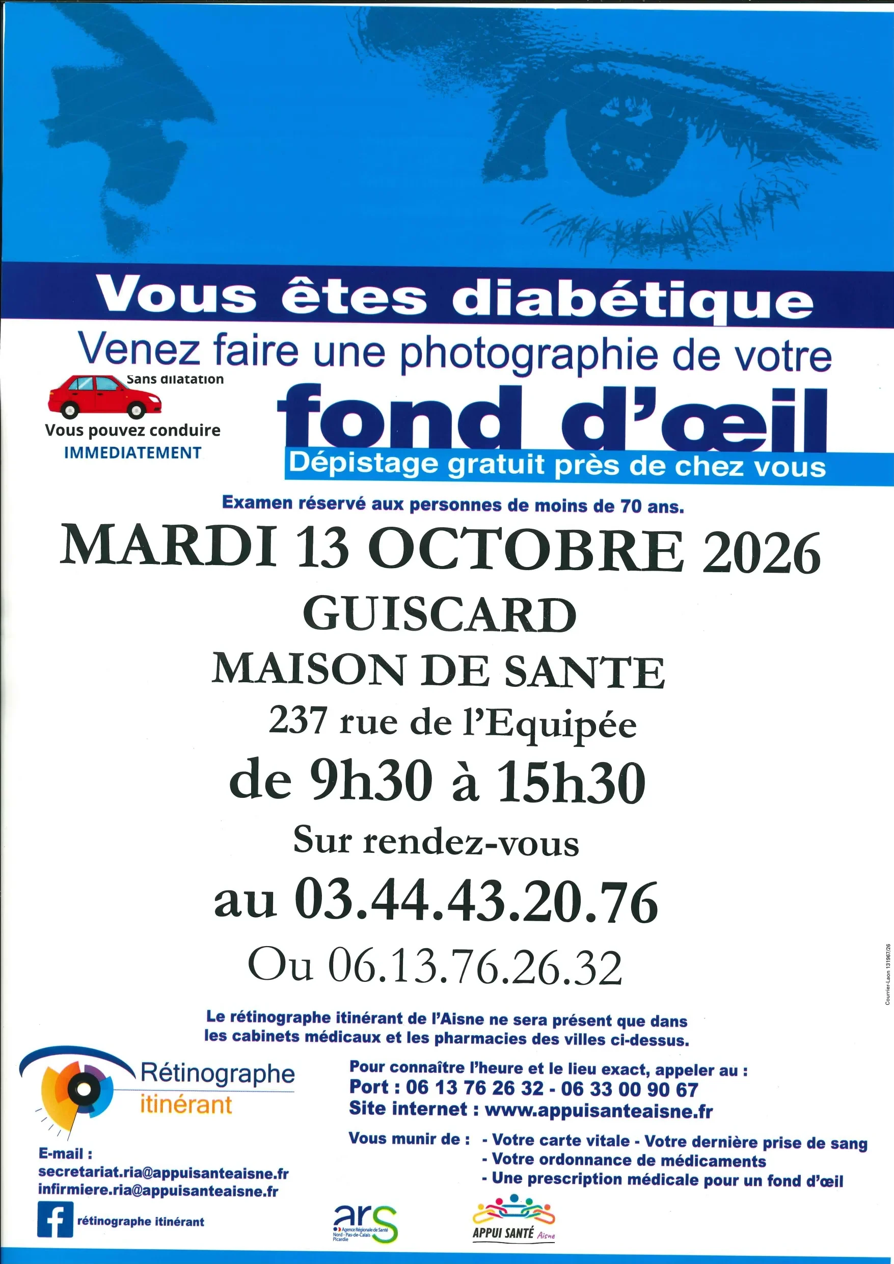 Lire la suite de l'actualité Fond d’œil