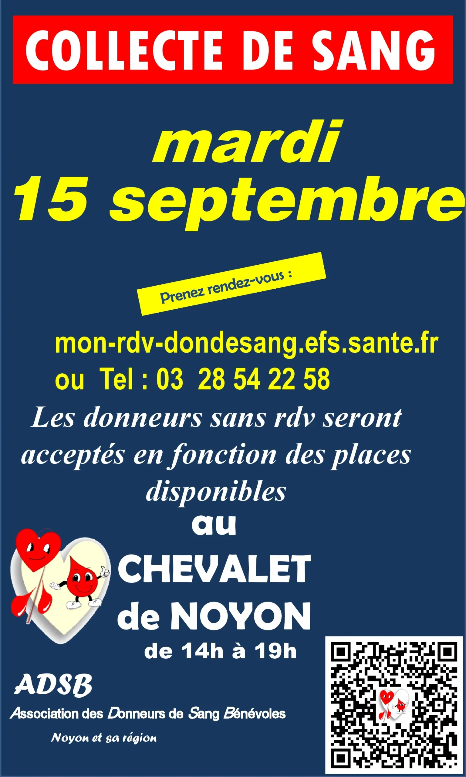 Lire la suite de l'actualité Don de sang